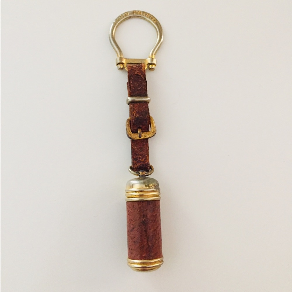 1940’s Italian Cigarette Holder Necklace KeyChain Charm Pendant Vintage Retro - Picture 3 of 8